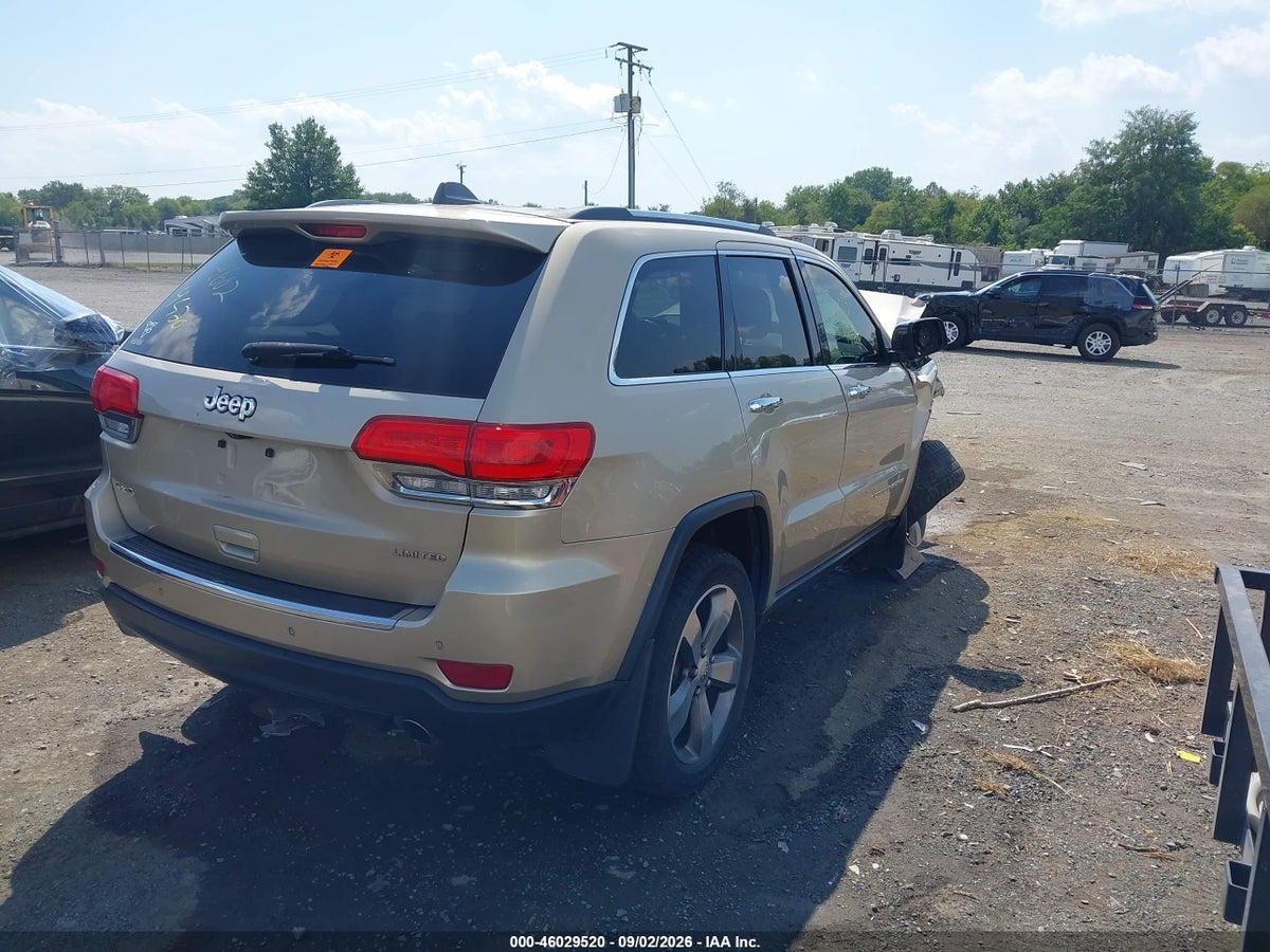 2015 JEEP GRAND CHEROKEE LIMITED — снимка 4