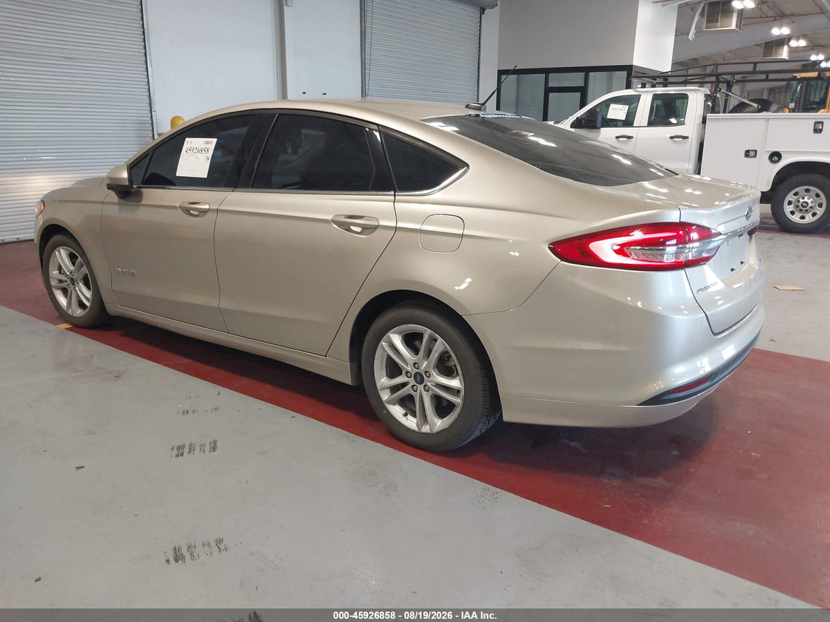 2018 FORD FUSION HYBRID S — снимка 3