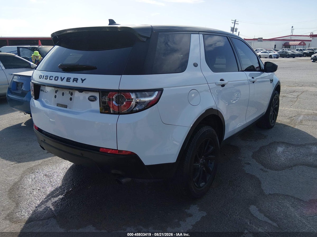 2016 LAND ROVER DISCOVERY SPORT SE — снимка 4