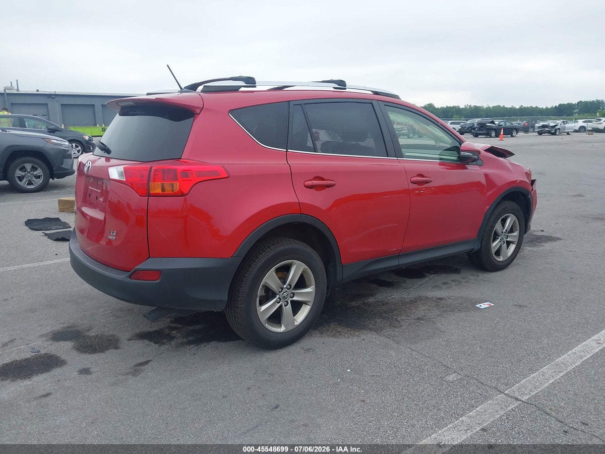 2015 TOYOTA RAV4 XLE — снимка 4