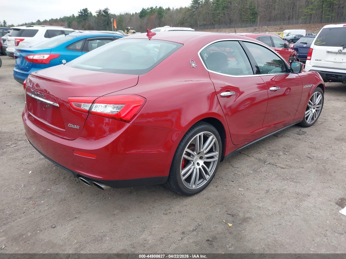 2016 MASERATI GHIBLI S Q4 — снимка 4