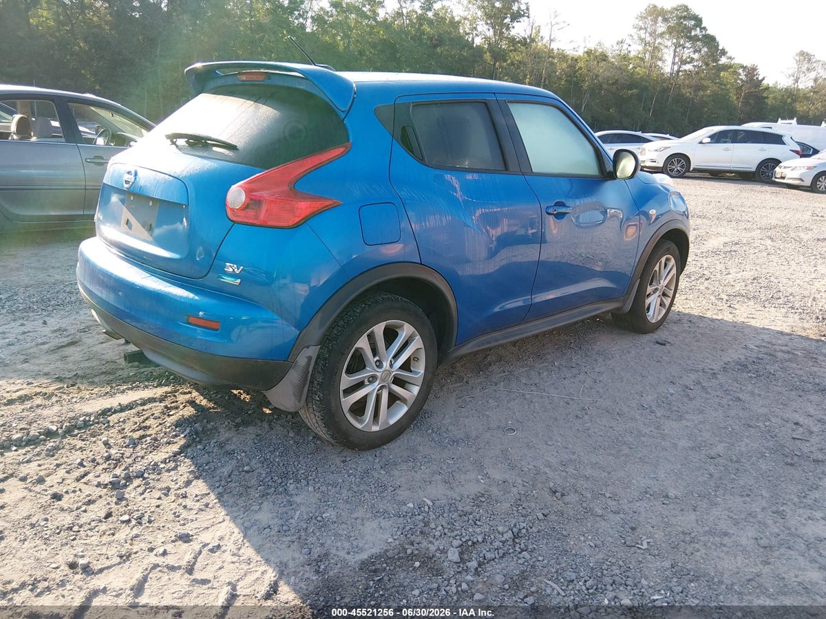 2012 NISSAN JUKE SV — снимка 4