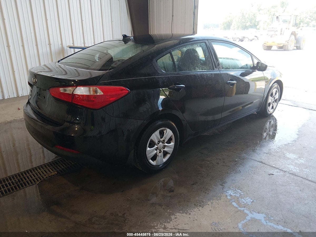 2016 KIA FORTE LX — снимка 4