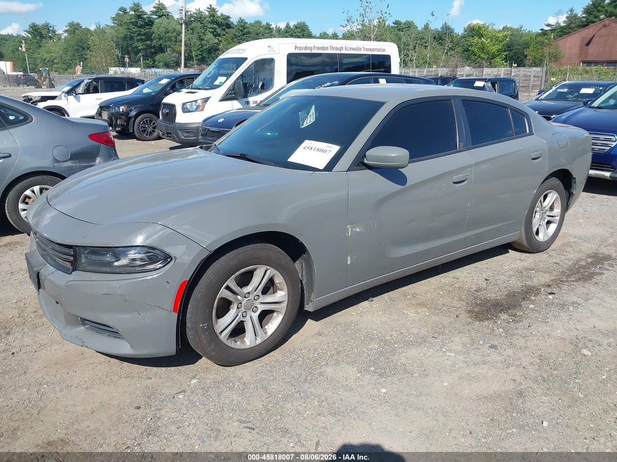 2018 DODGE CHARGER SXT RWD — снимка 2