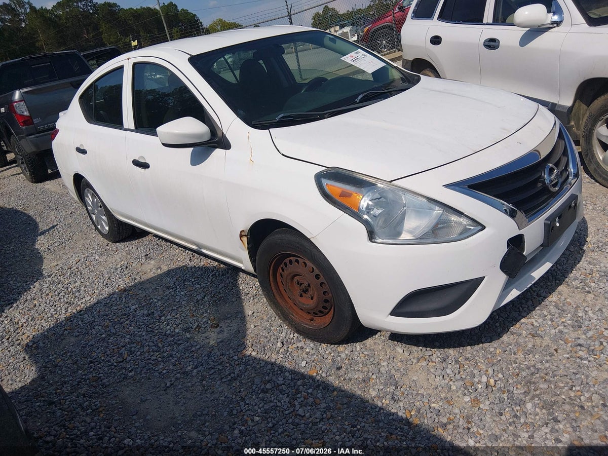 2016 NISSAN VERSA 1.6 S+