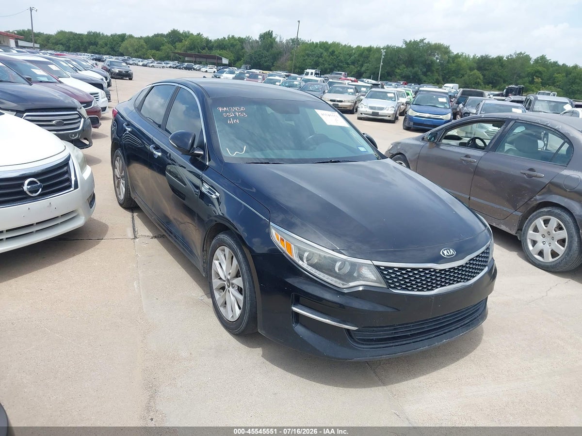 2016 KIA OPTIMA EX