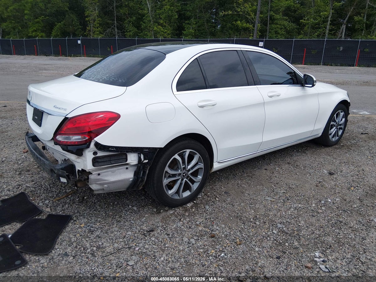 2018 MERCEDES-BENZ C 300 4MATIC — снимка 4