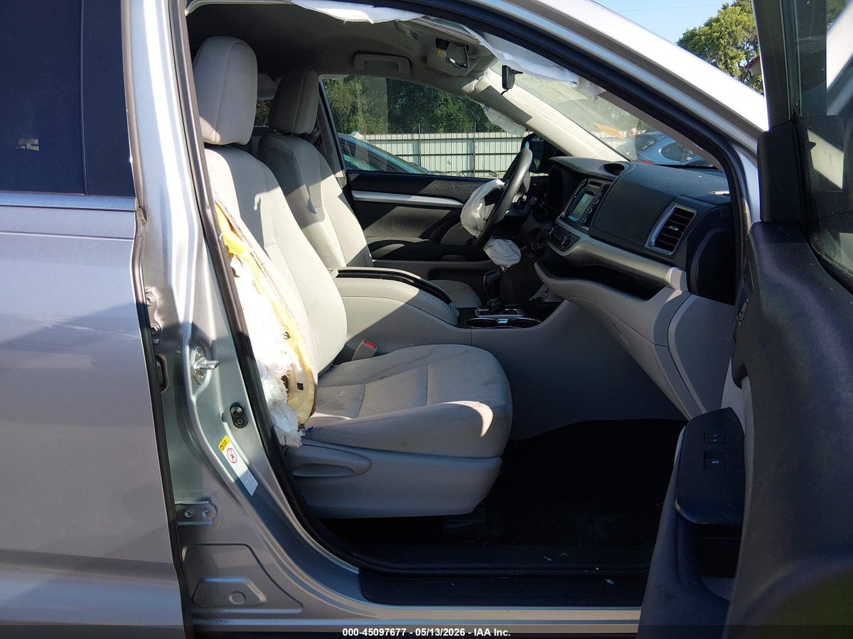 2018 TOYOTA HIGHLANDER LE — снимка 5