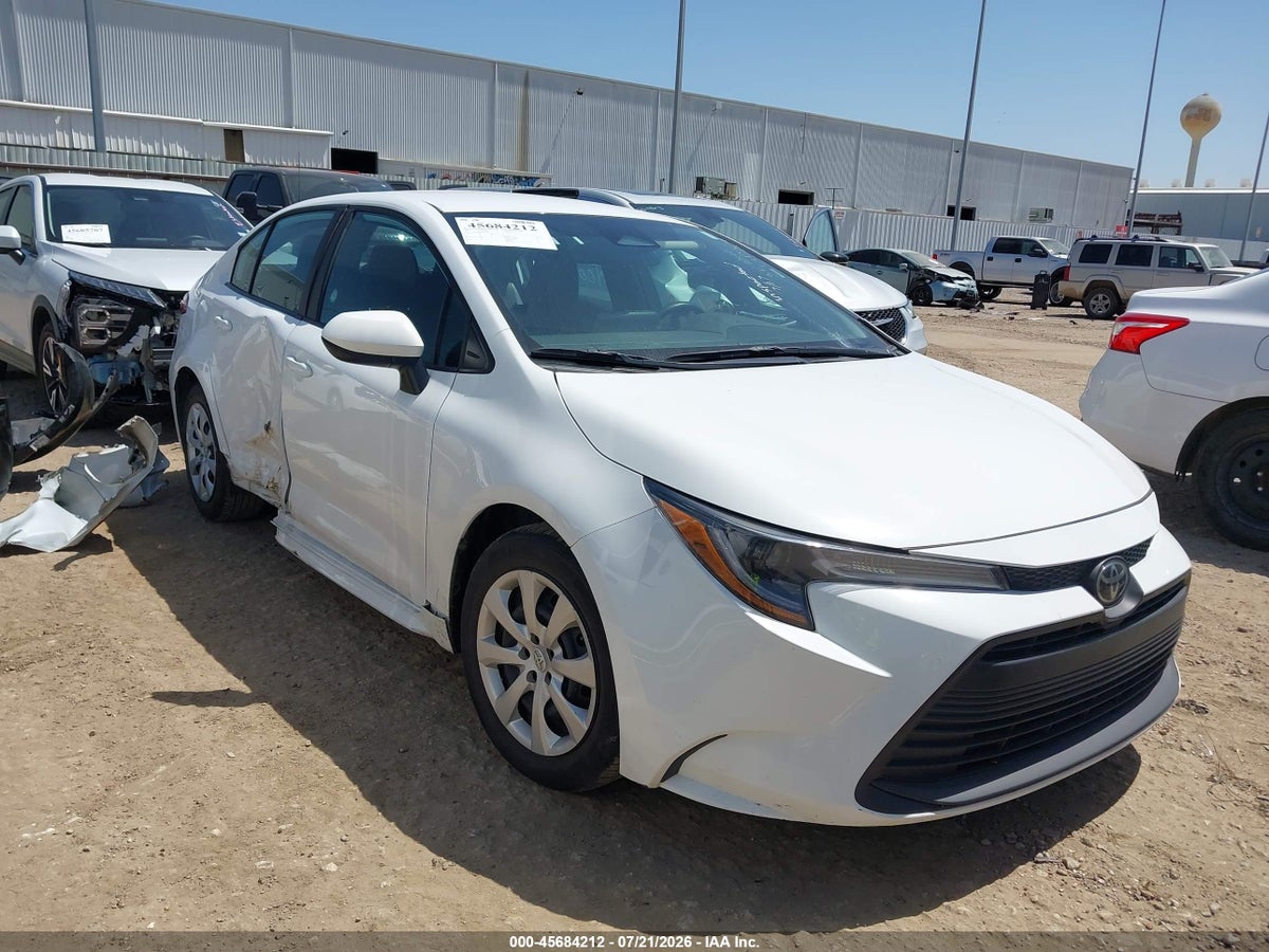 2025 TOYOTA COROLLA LE