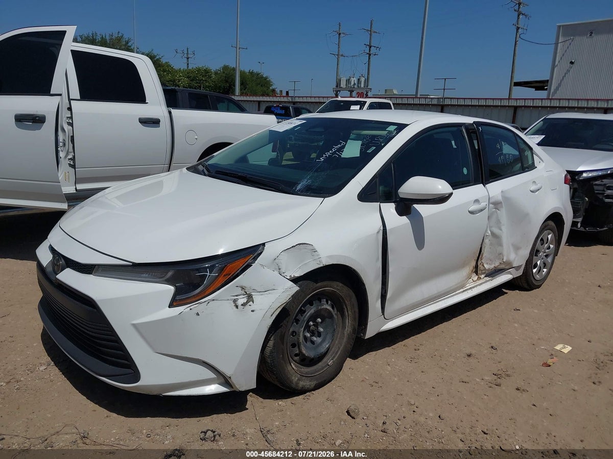 2025 TOYOTA COROLLA LE — снимка 2