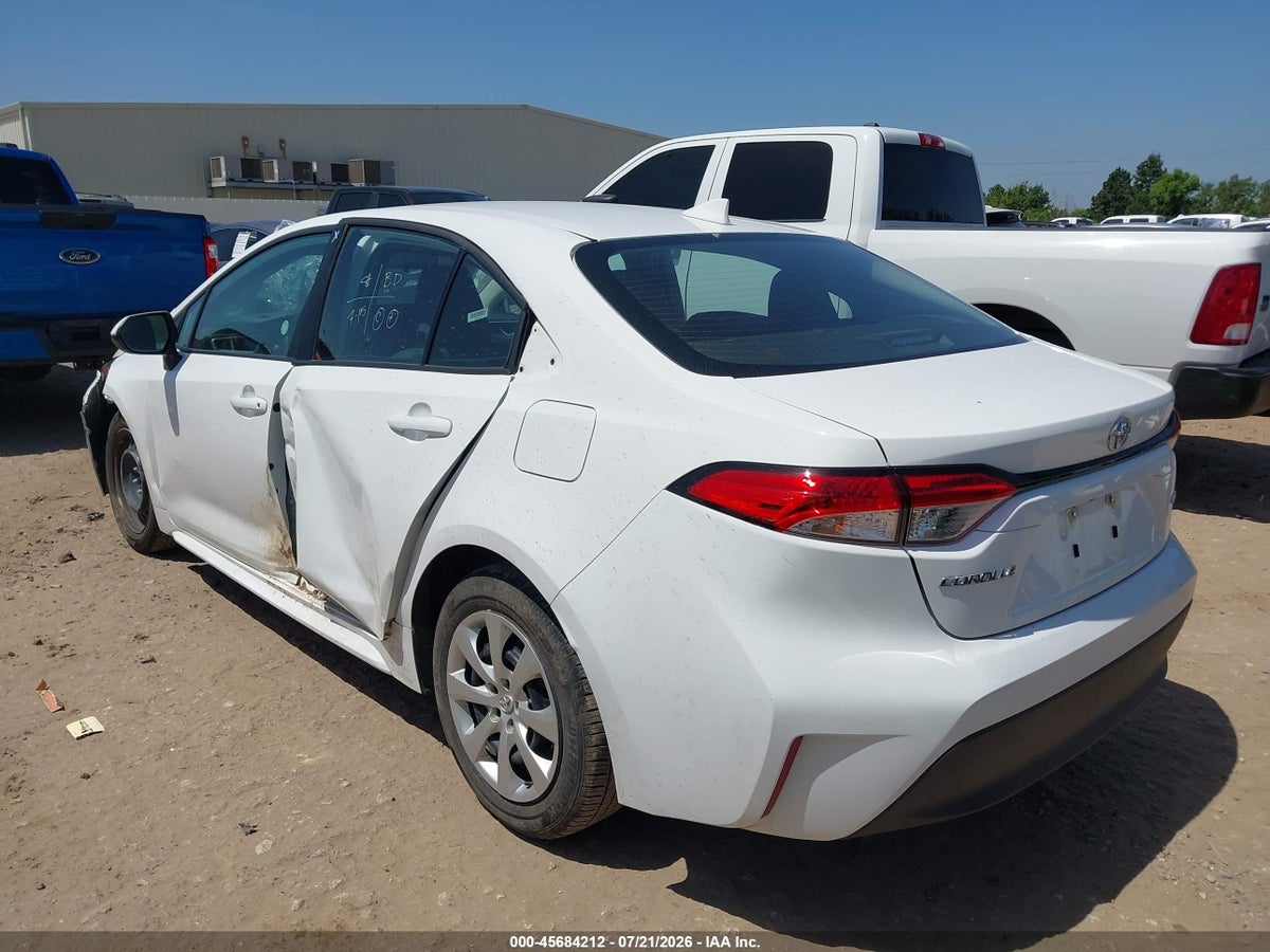 2025 TOYOTA COROLLA LE — снимка 3