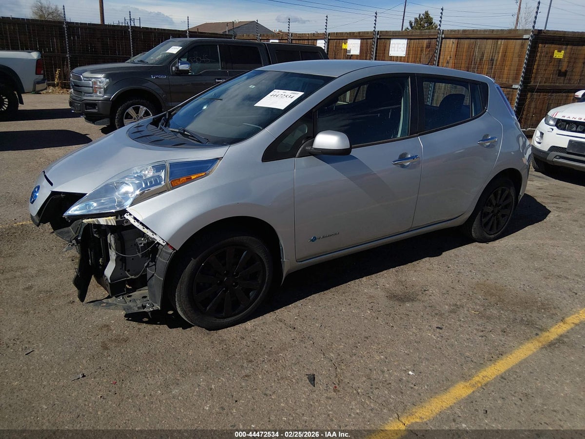 2017 NISSAN LEAF S — снимка 2