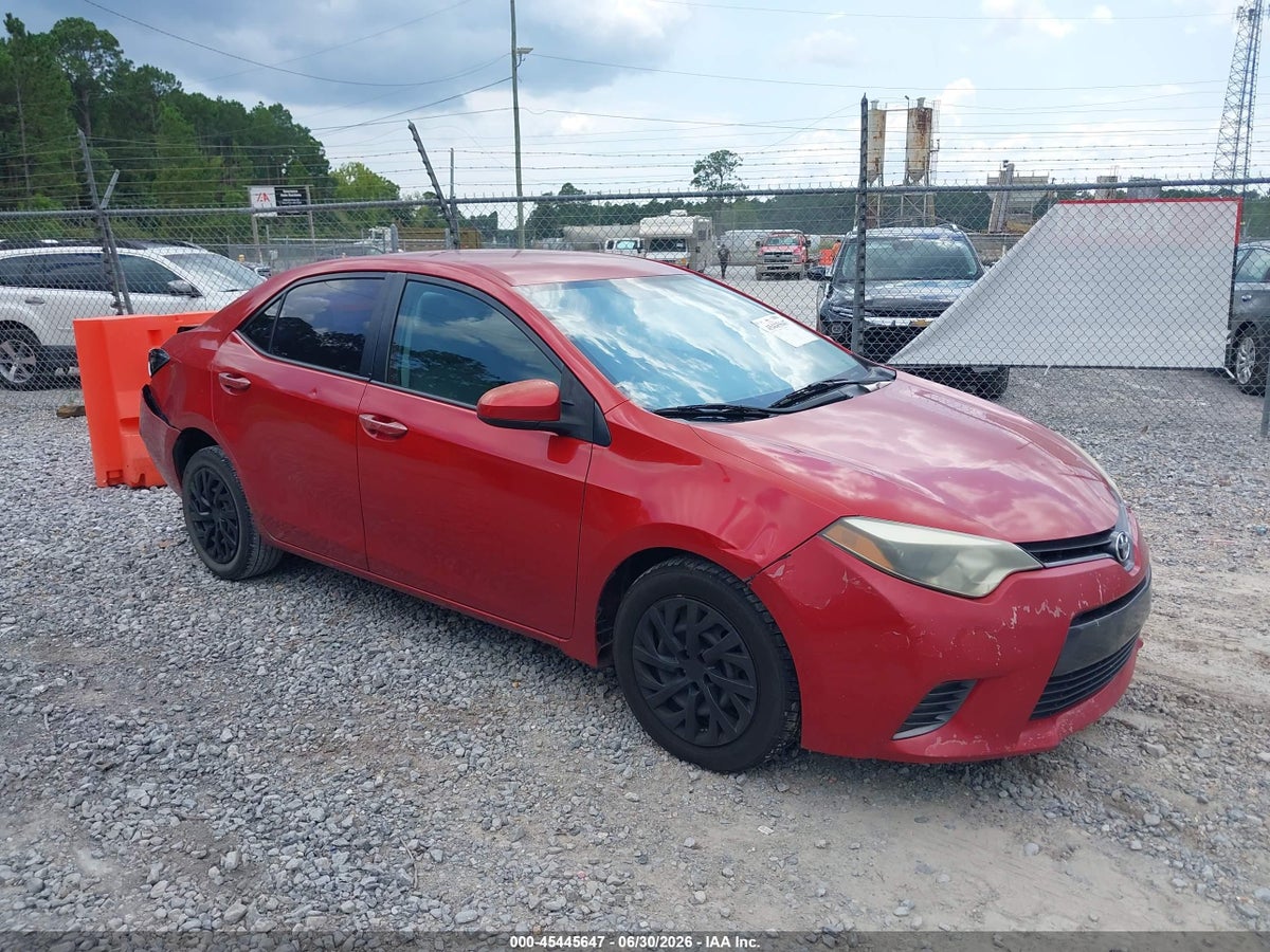 2015 TOYOTA COROLLA LE