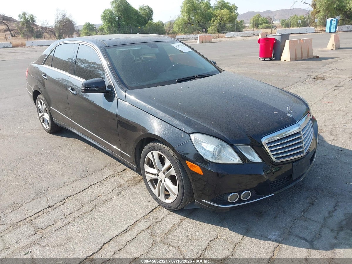 2010 MERCEDES-BENZ E 350 4MATIC