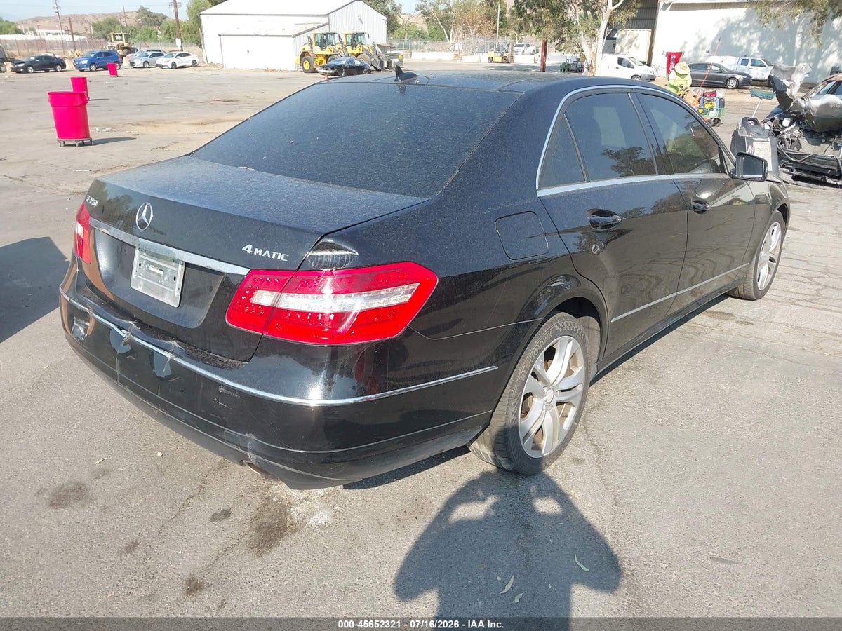 2010 MERCEDES-BENZ E 350 4MATIC — снимка 4