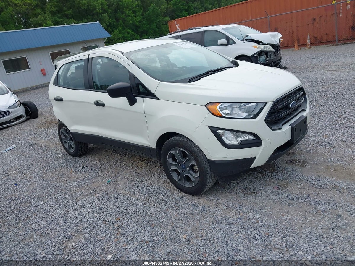 2020 FORD ECOSPORT S