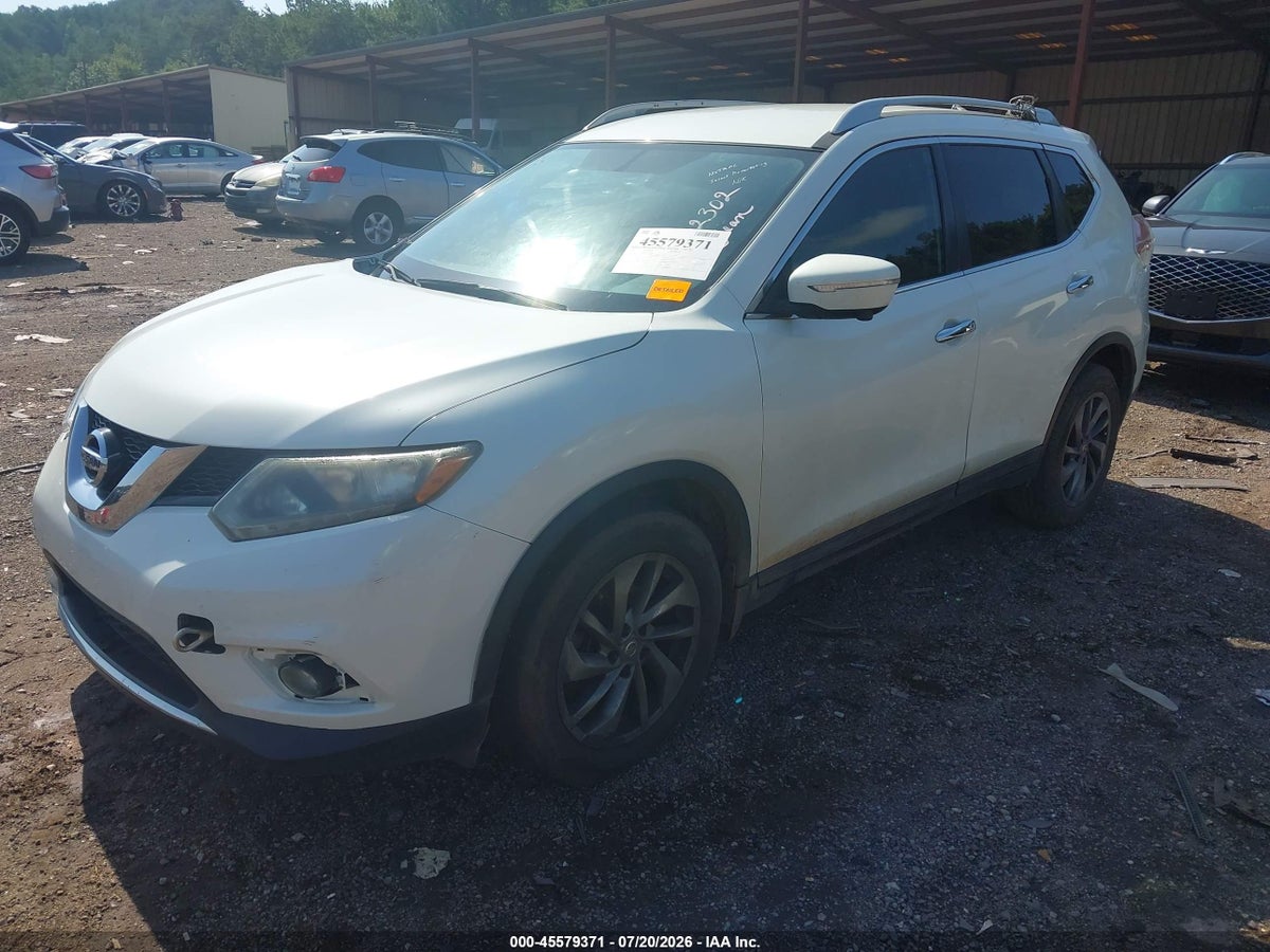 2015 NISSAN ROGUE SL — снимка 2
