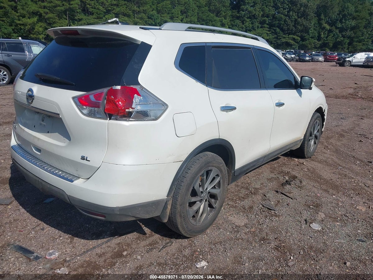 2015 NISSAN ROGUE SL — снимка 4