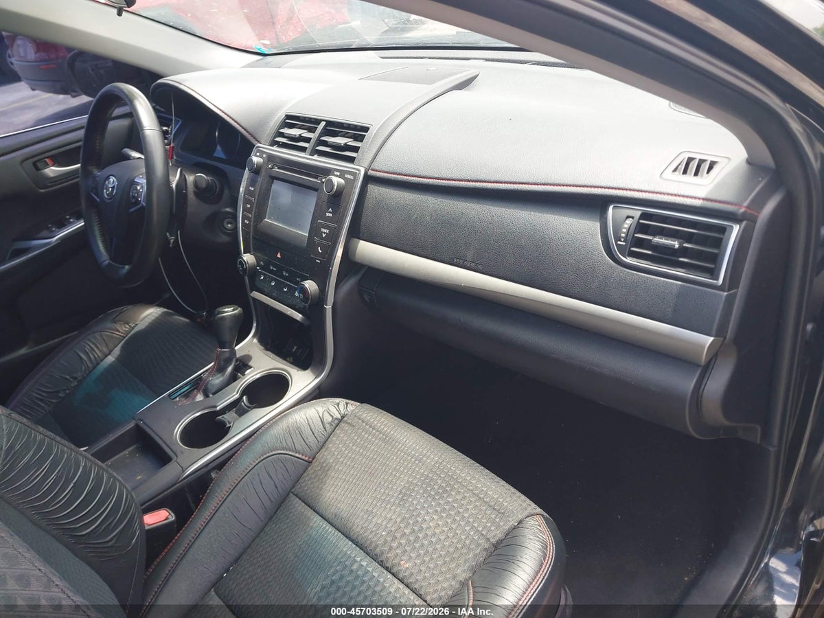 2015 TOYOTA CAMRY SE — снимка 5