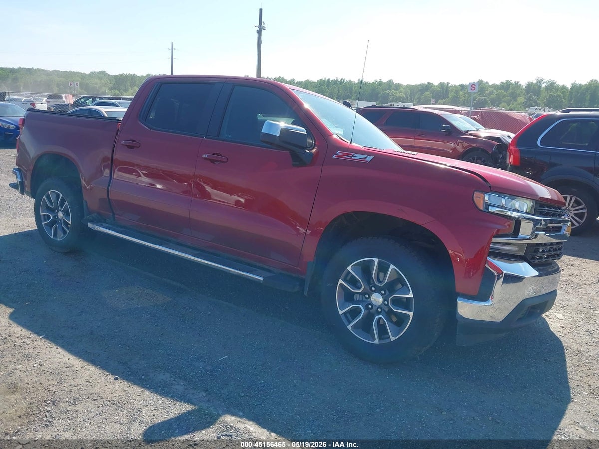 2020 CHEVROLET SILVERADO 1500 4WD SHORT BED LT