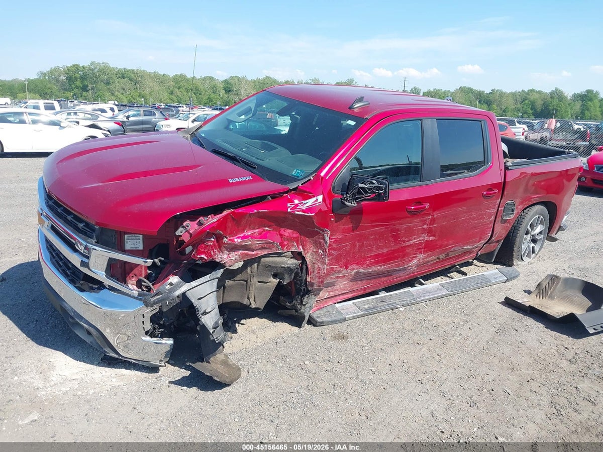 2020 CHEVROLET SILVERADO 1500 4WD SHORT BED LT — снимка 2