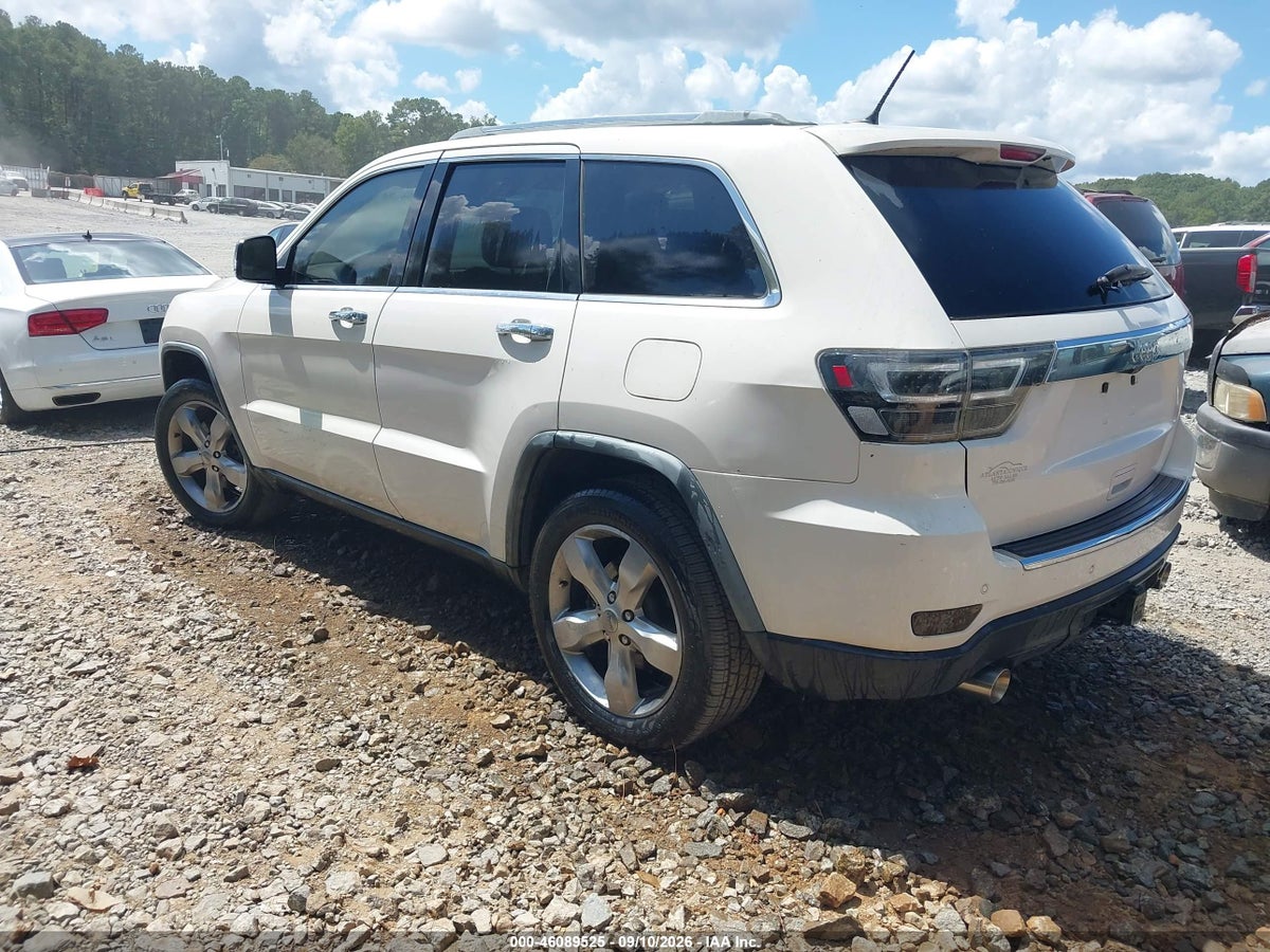 2012 JEEP GRAND CHEROKEE OVERLAND — снимка 3
