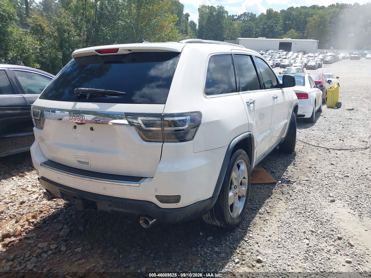 2012 JEEP GRAND CHEROKEE OVERLAND — снимка 4