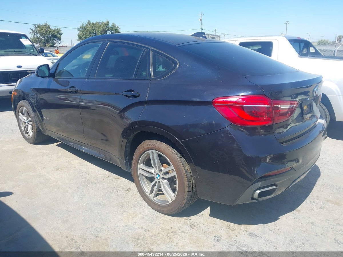 2016 BMW X6 XDRIVE35I — снимка 3