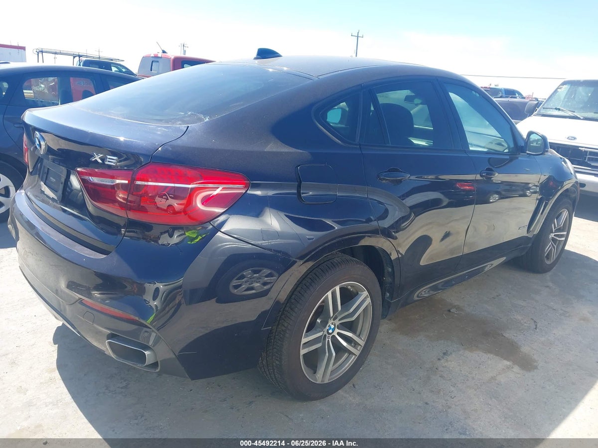 2016 BMW X6 XDRIVE35I — снимка 4