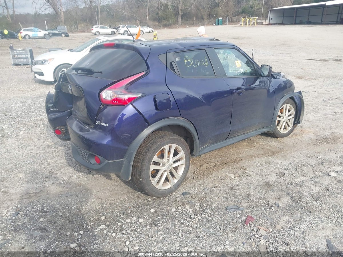 2016 NISSAN JUKE NISMO/S/SL/SV — снимка 4