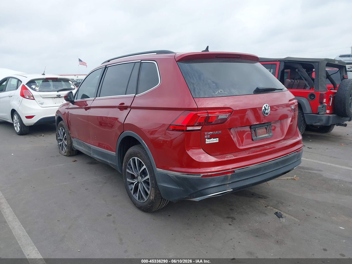 2020 VOLKSWAGEN TIGUAN 2.0T SE/2.0T SE R-LINE BLACK/2.0T SEL — снимка 3