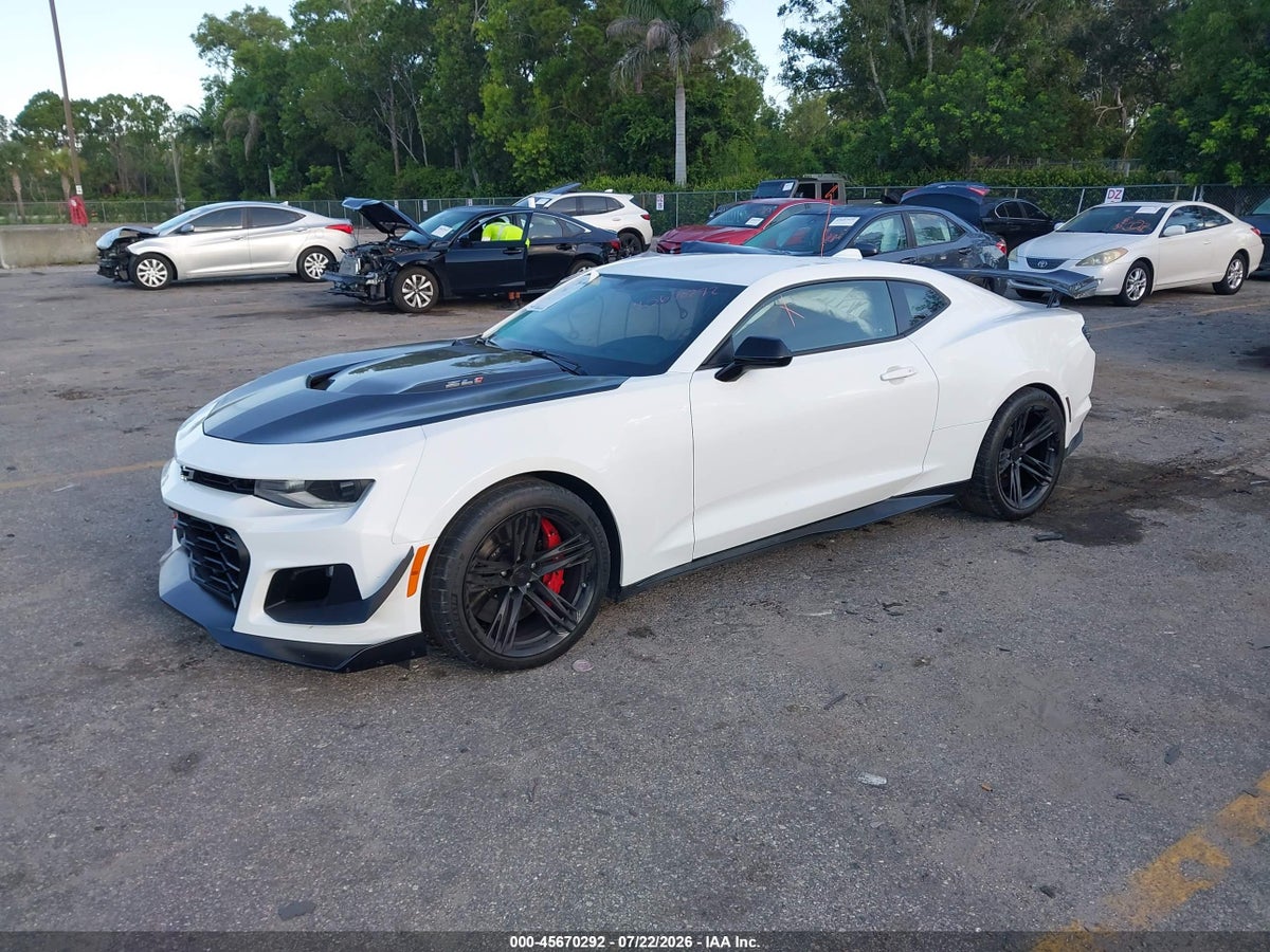 2021 CHEVROLET CAMARO RWD ZL1 — снимка 2