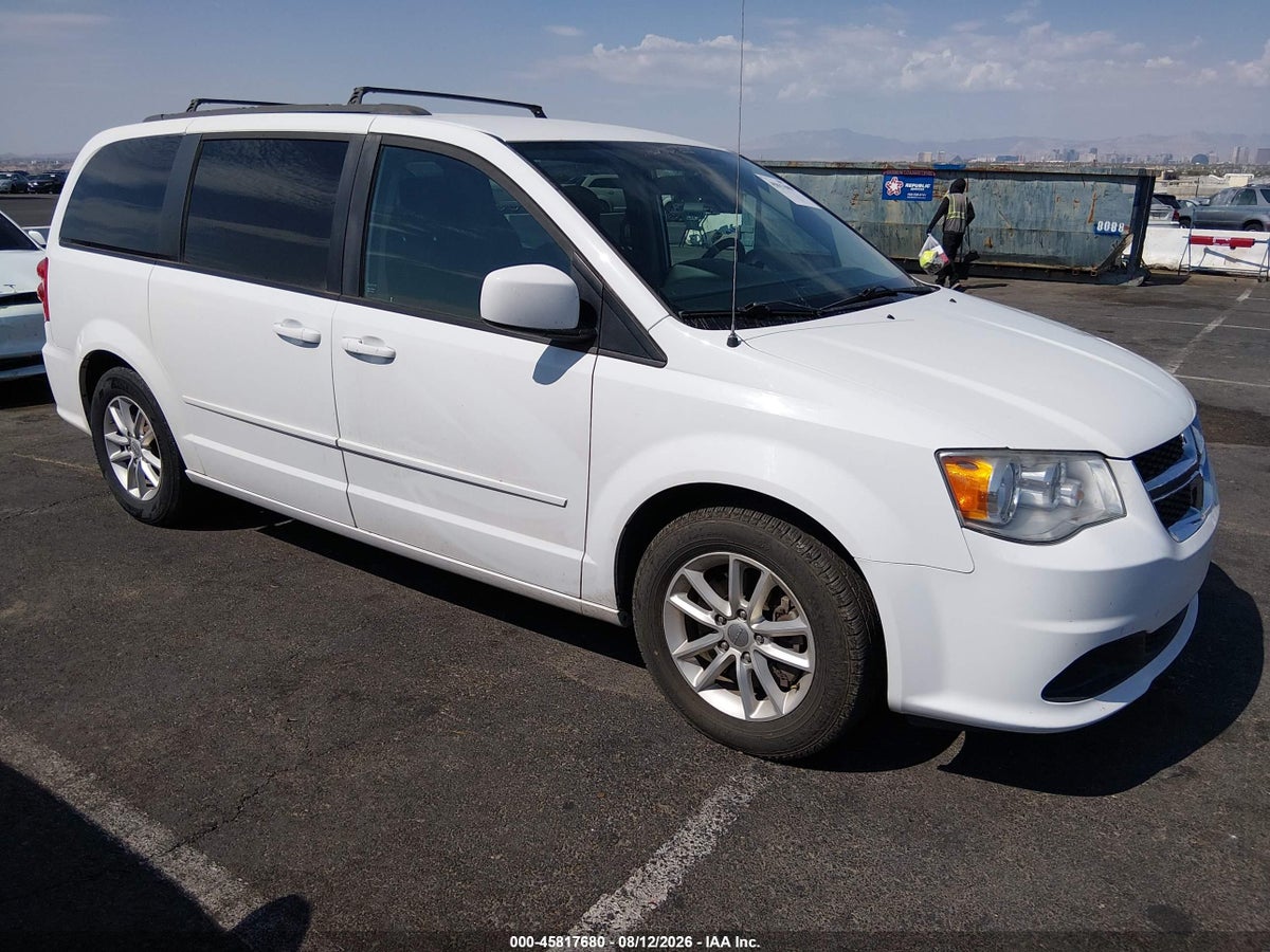 2016 DODGE GRAND CARAVAN SXT