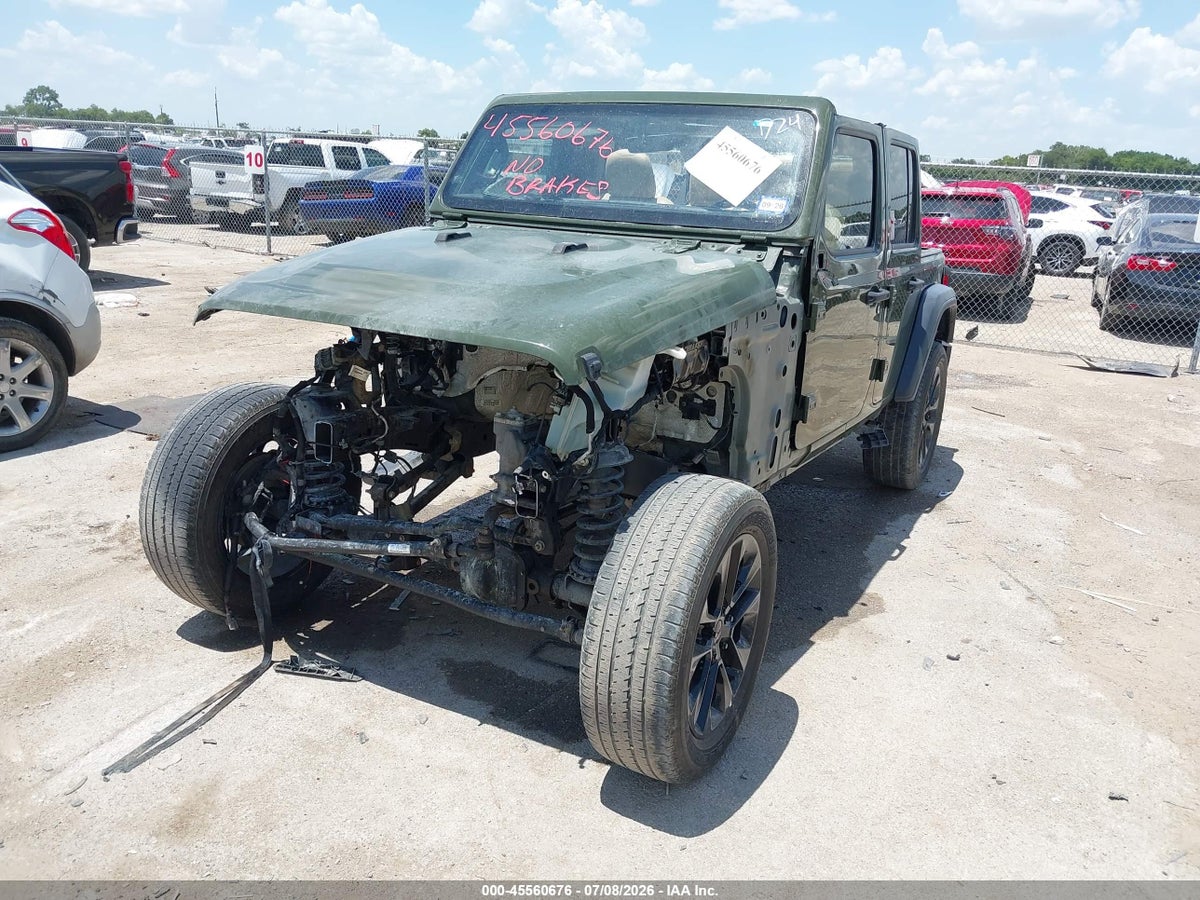 2020 JEEP WRANGLER UNLIMITED SPORT S 4X4 — снимка 2