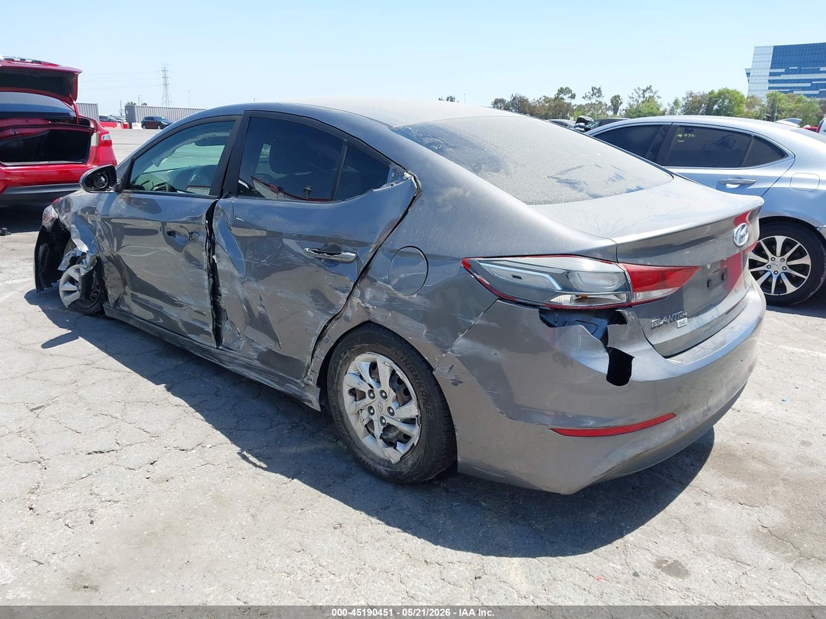 2018 HYUNDAI ELANTRA SE — снимка 3