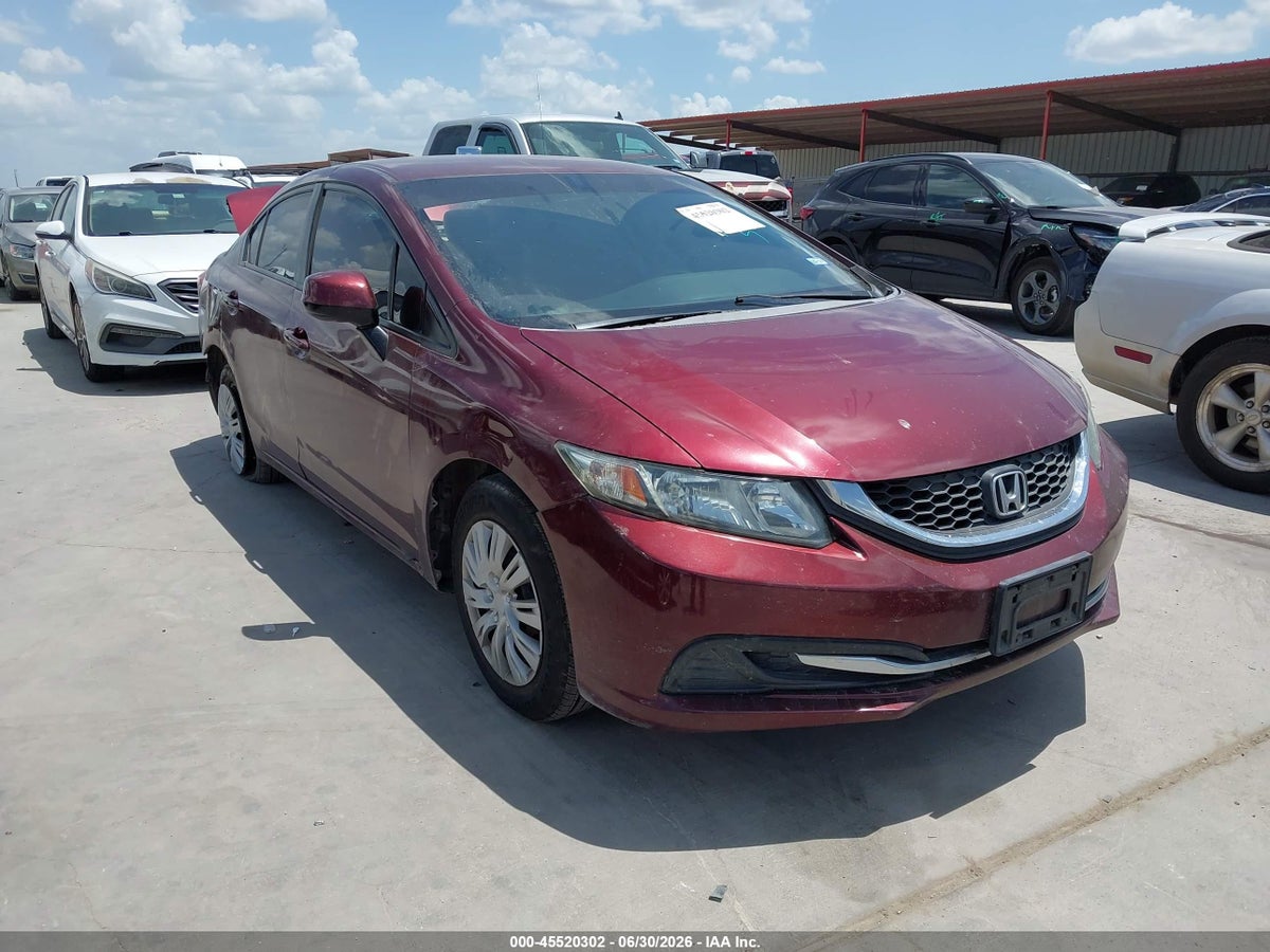 2013 HONDA CIVIC LX