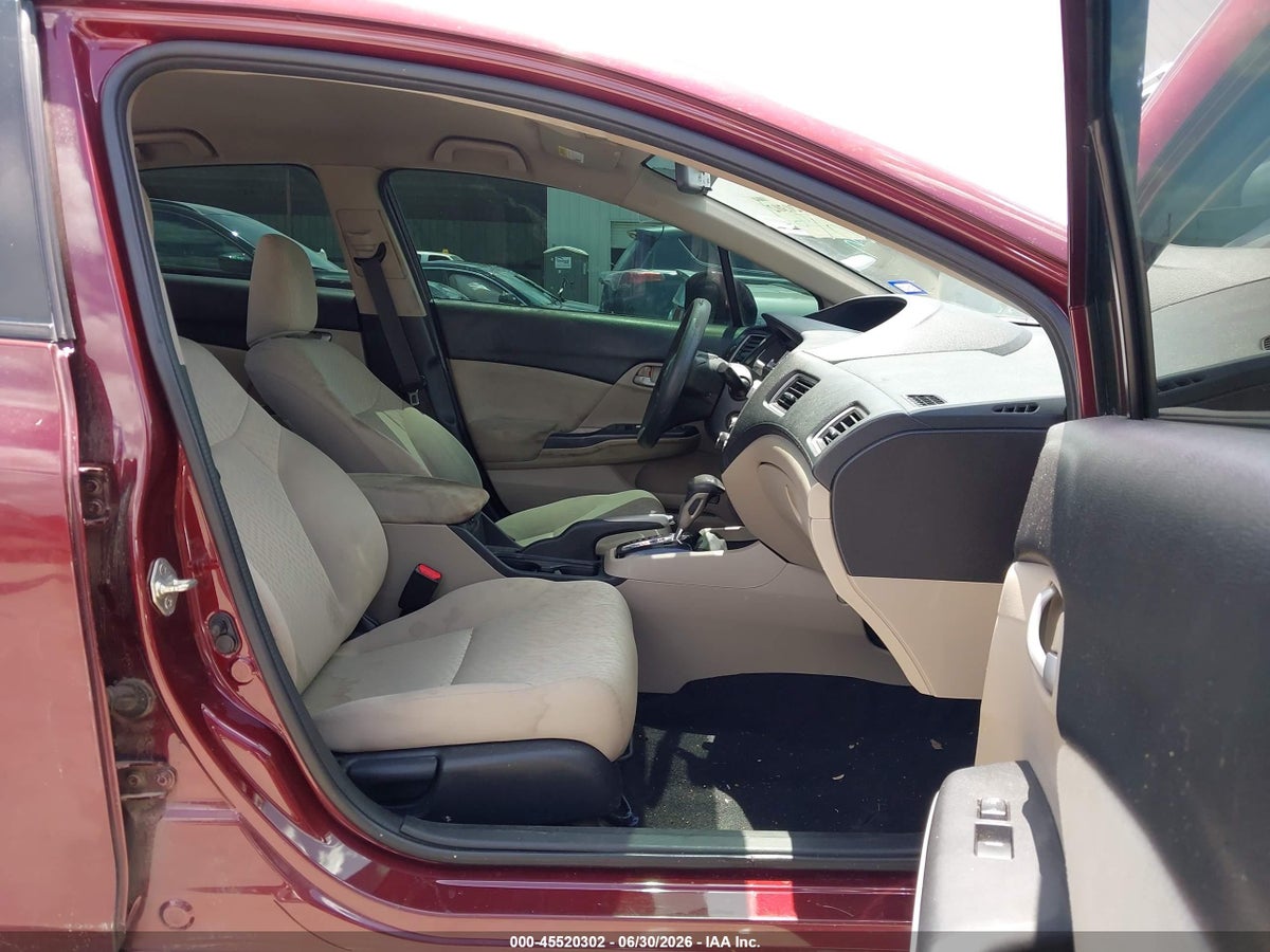 2013 HONDA CIVIC LX — снимка 5