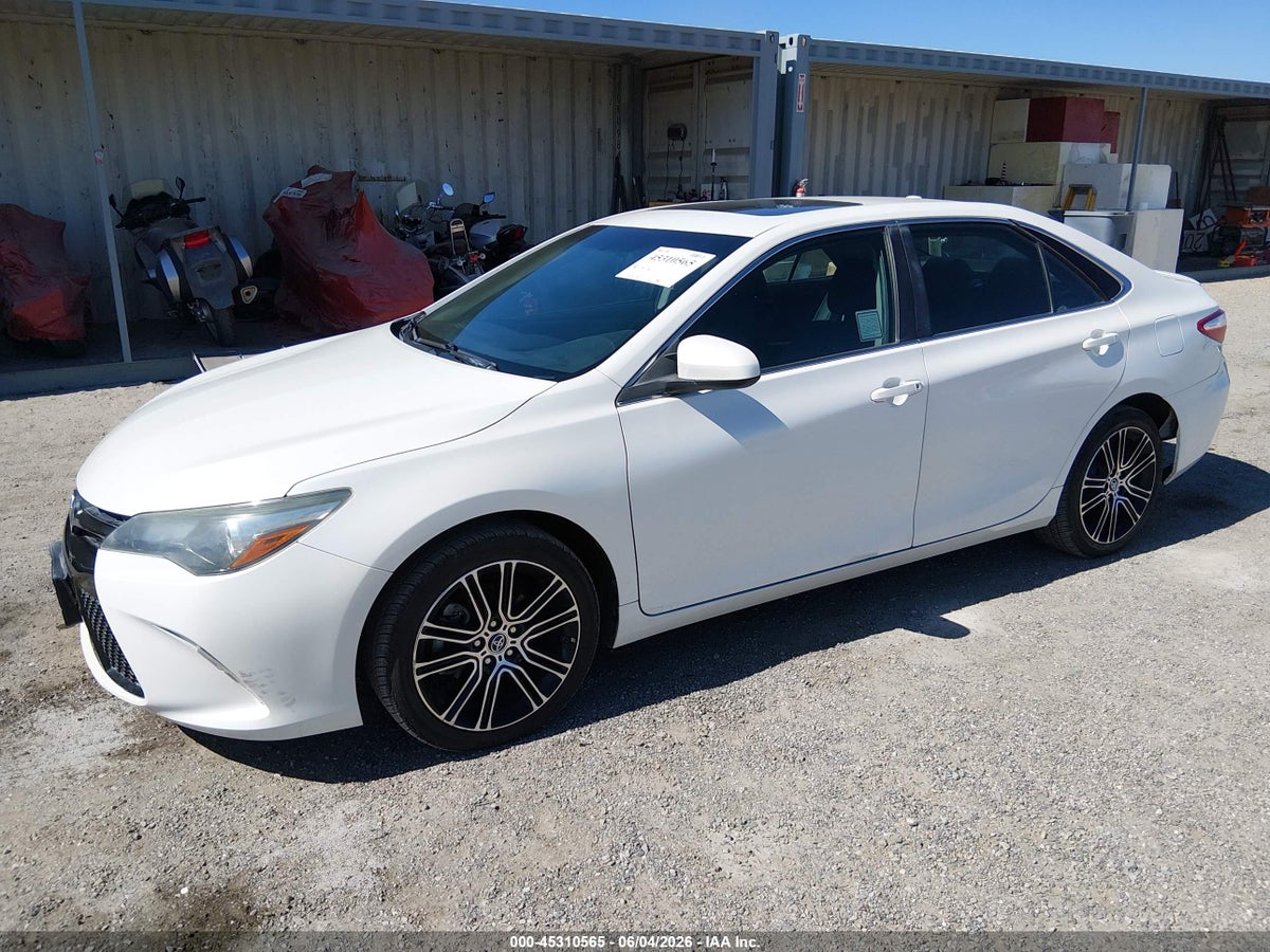 2016 TOYOTA CAMRY SE — снимка 2