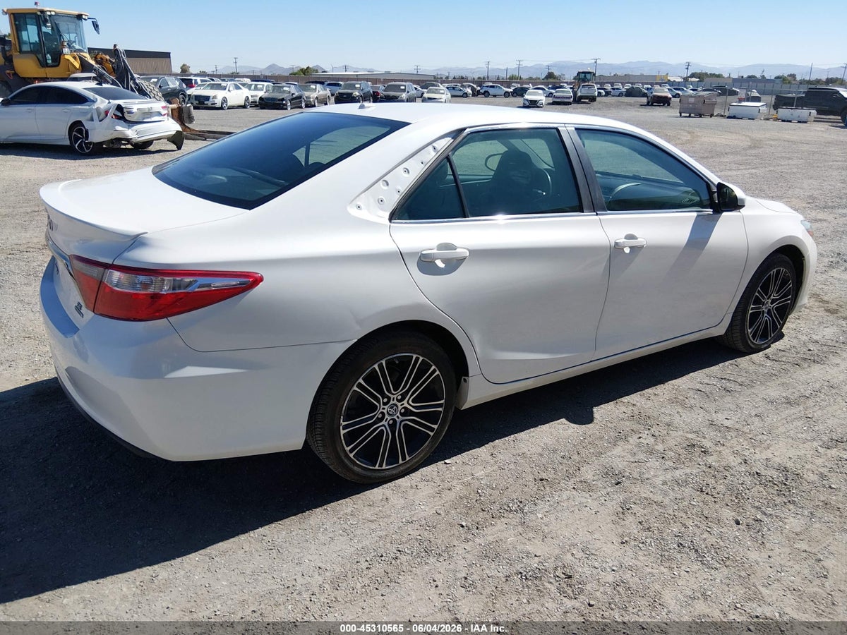 2016 TOYOTA CAMRY SE — снимка 4