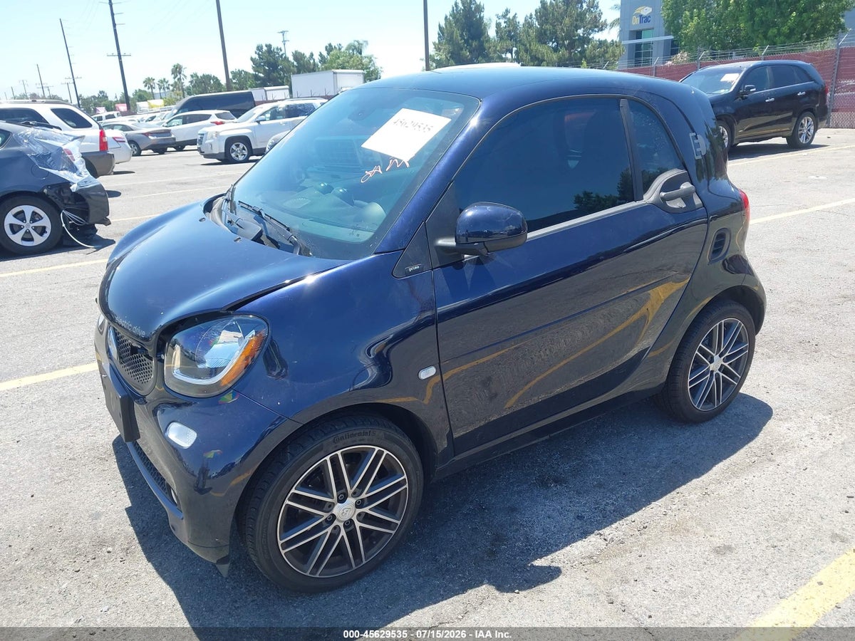 2018 SMART FORTWO ELECTRIC DRIVE PRIME — снимка 2