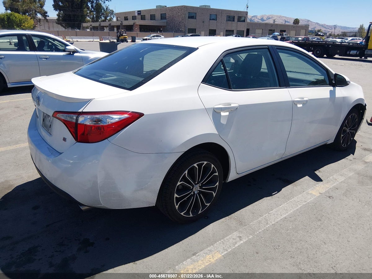 2015 TOYOTA COROLLA S PLUS — снимка 4