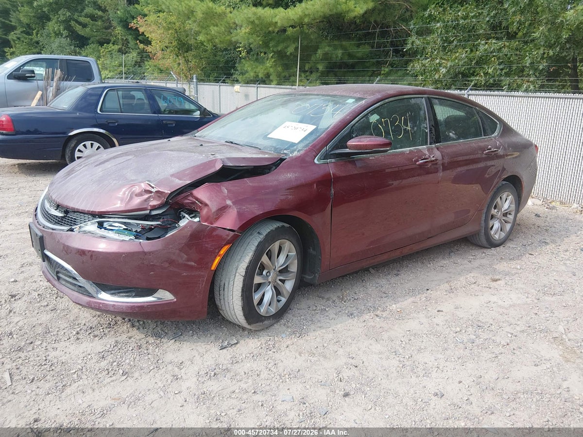 2015 CHRYSLER 200 C — снимка 2