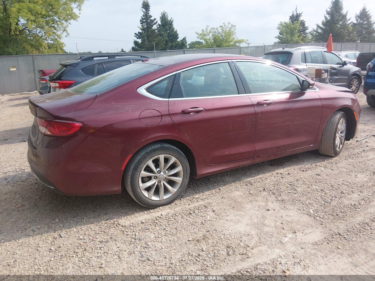 2015 CHRYSLER 200 C — снимка 4