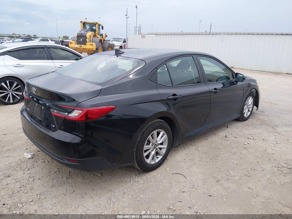 2025 TOYOTA CAMRY LE — снимка 4