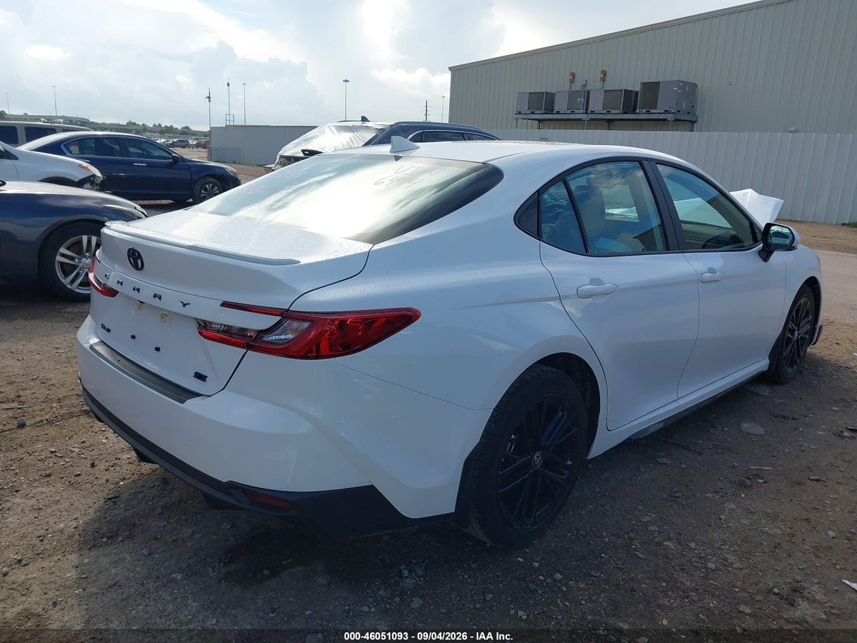 2026 TOYOTA CAMRY SE — снимка 4