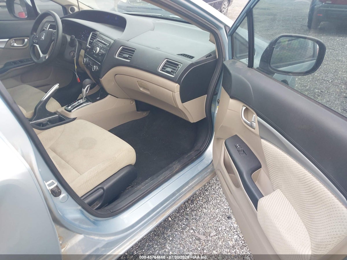 2013 HONDA CIVIC HYBRID — снимка 5