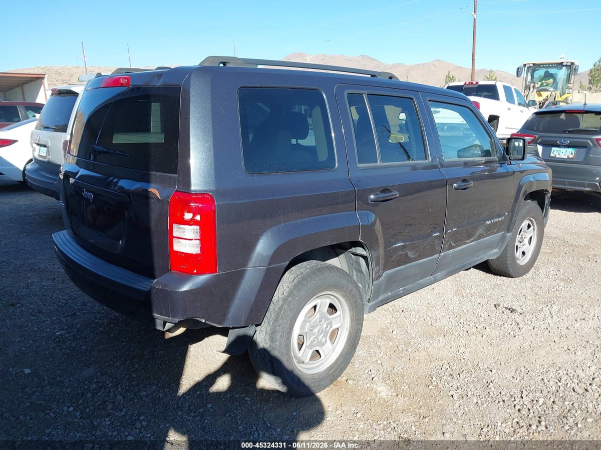 2016 JEEP PATRIOT SPORT — снимка 4