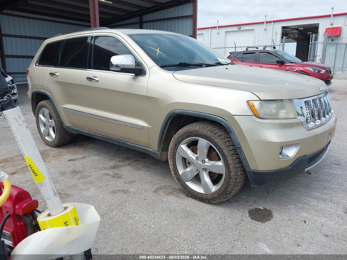 2011 JEEP GRAND CHEROKEE OVERLAND