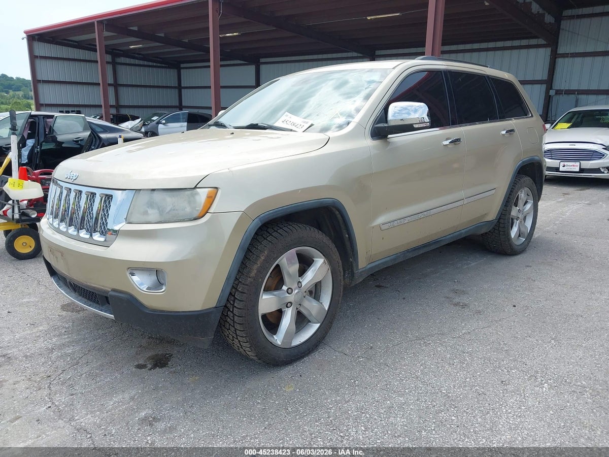 2011 JEEP GRAND CHEROKEE OVERLAND — снимка 2
