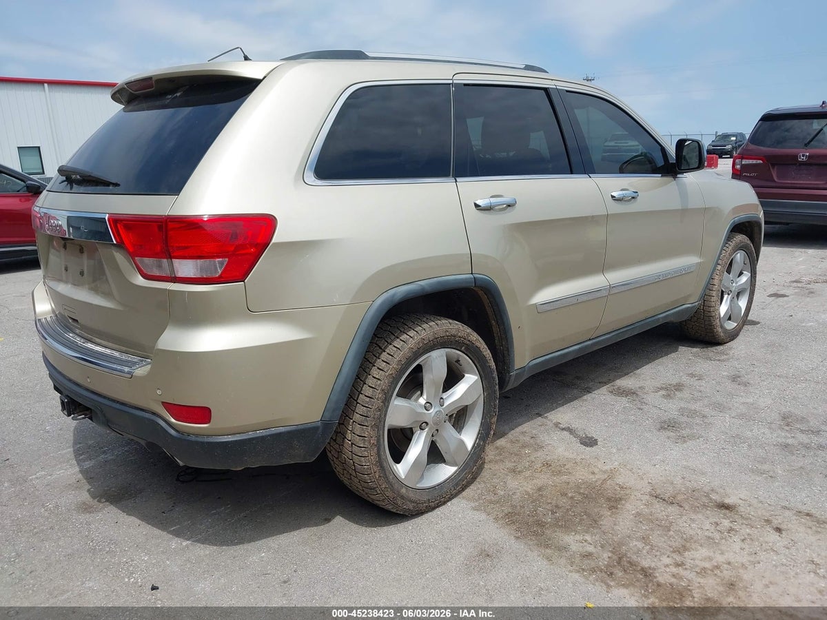 2011 JEEP GRAND CHEROKEE OVERLAND — снимка 4
